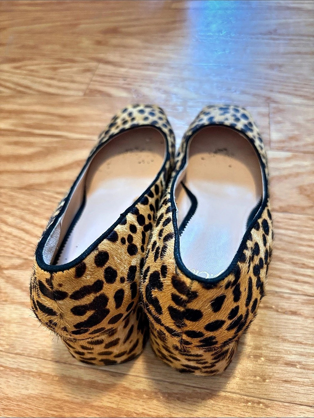 J.Crew “Celia” Collection Calf Hair Stack/Block Heel - Picture 4 of 6